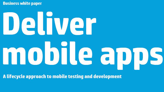 HP deliver Mobile Apps